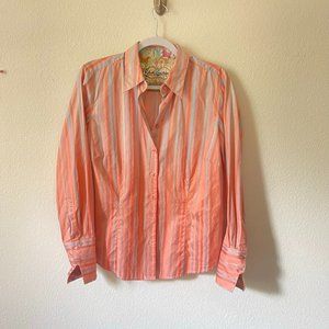 Robert Graham Women’s Striped Button Down Shirt